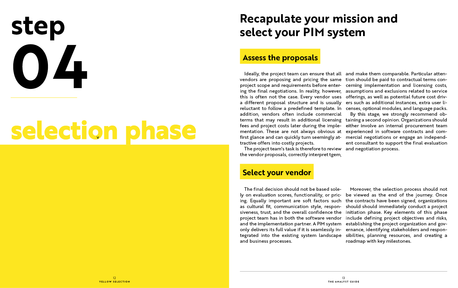 PIM Selection Guide