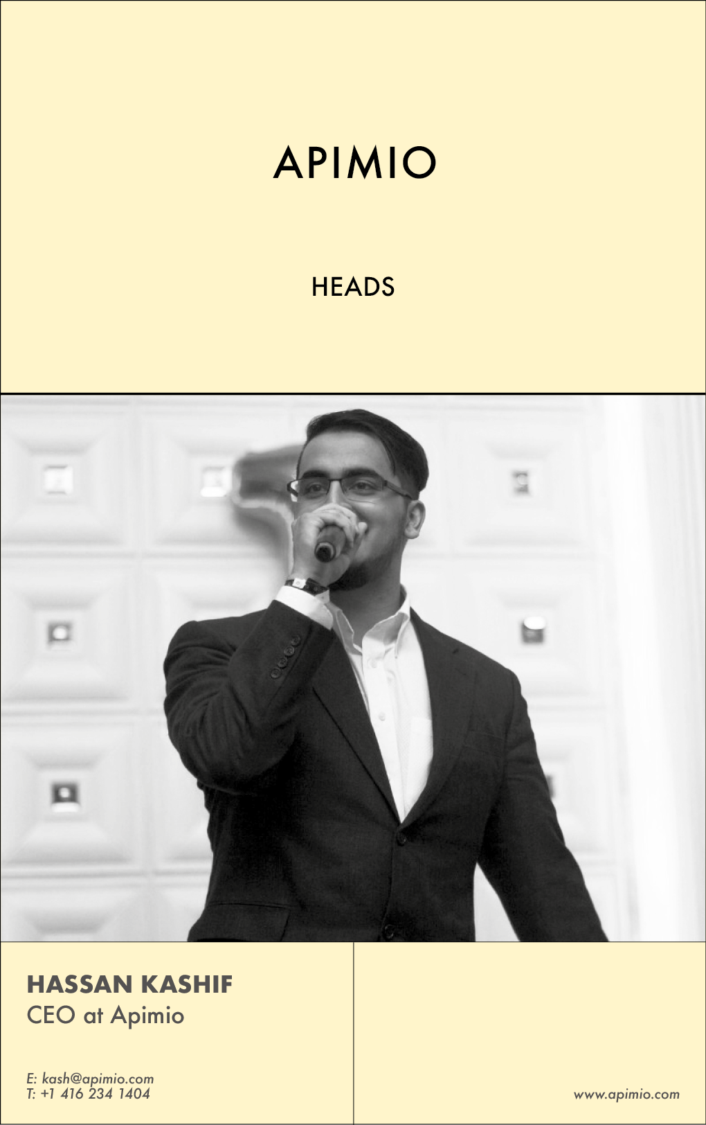 THE YELLOW PAGES | APIMIO