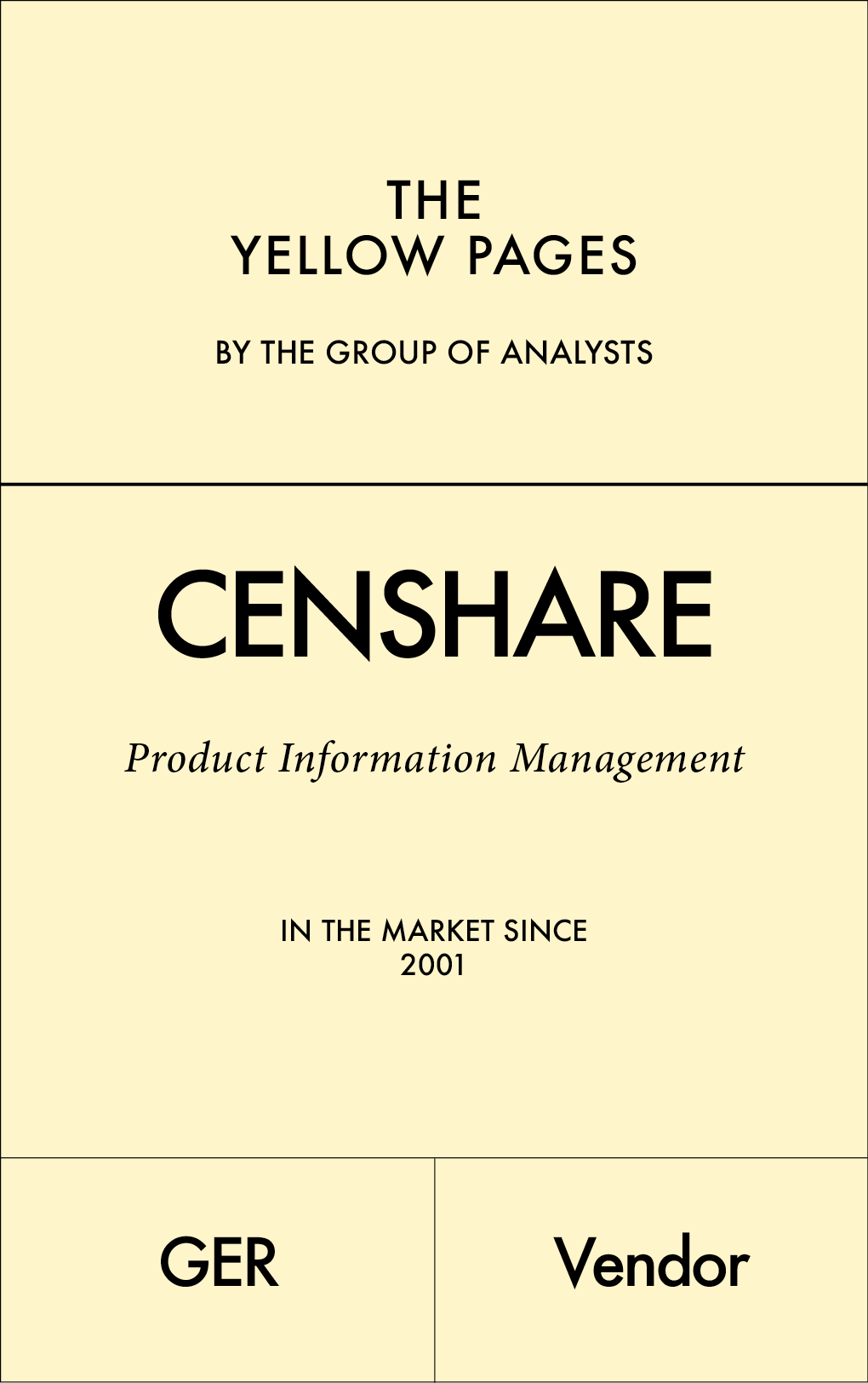 THE YELLOW PAGES | CENSHARE