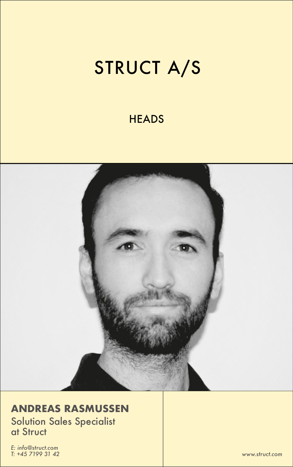 THE YELLOW PAGES | STRUCT A/S
