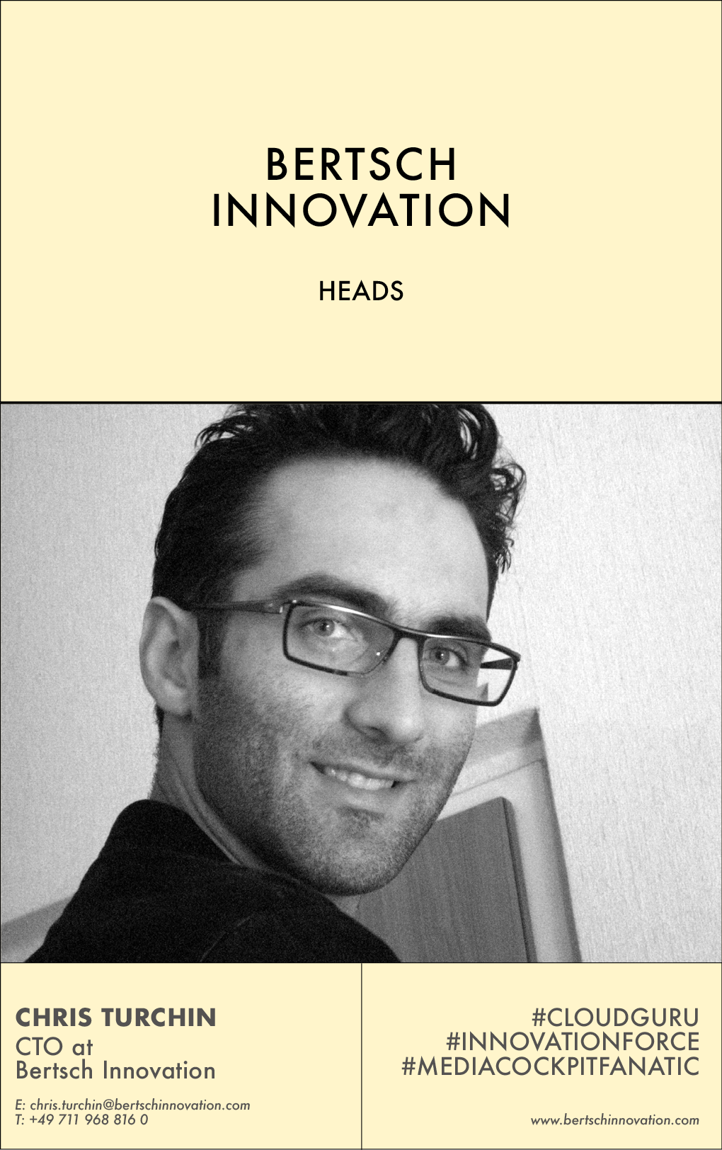 THE YELLOW PAGES | BERTSCH INNOVATION
