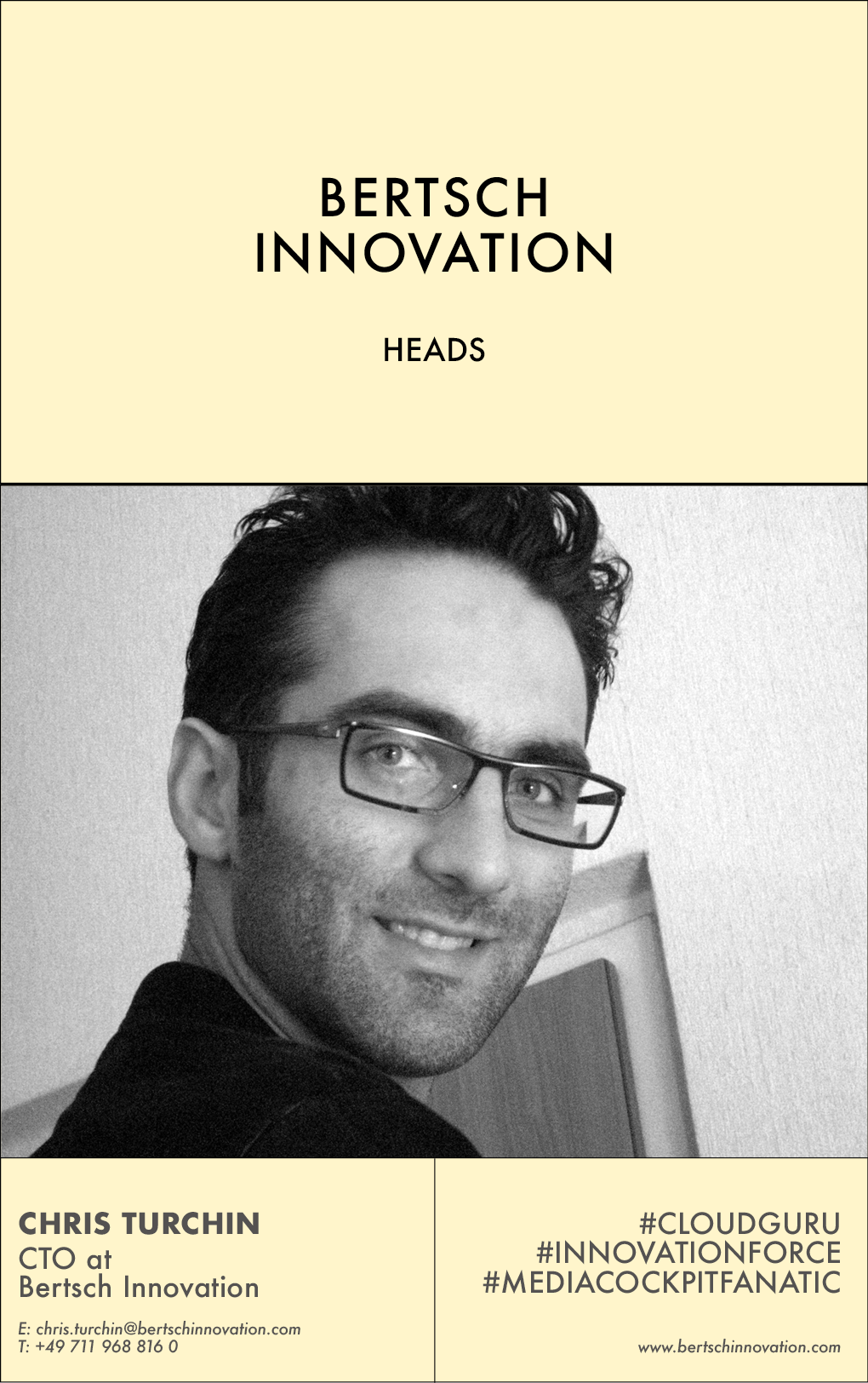 THE YELLOW PAGES | BERTSCH INNOVATION