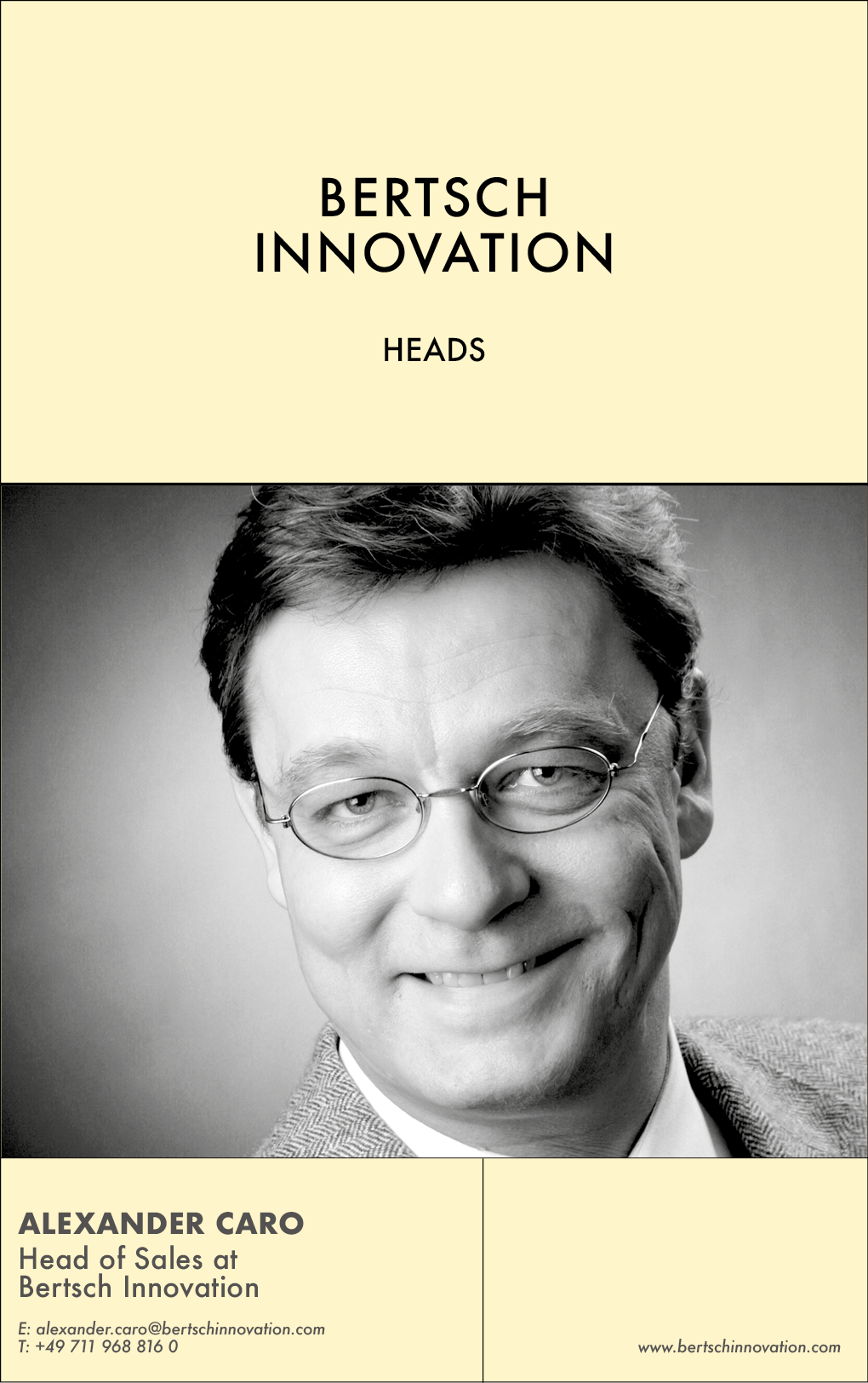 THE YELLOW PAGES | BERTSCH INNOVATION