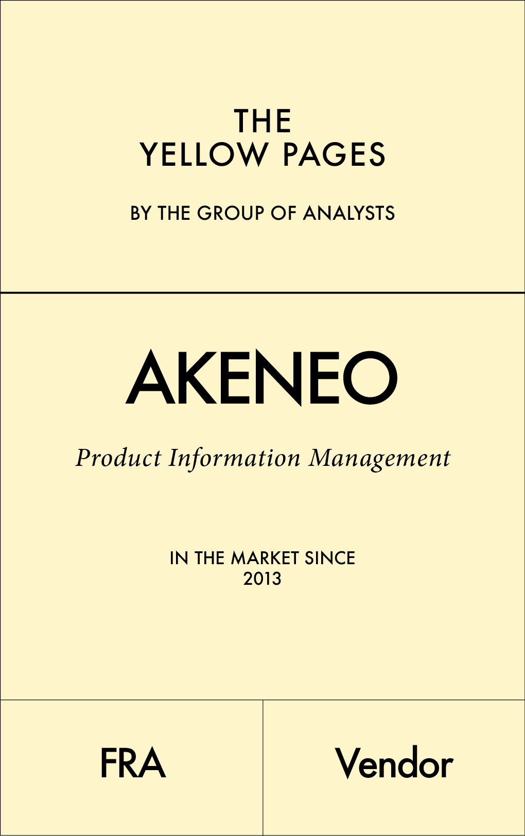THE YELLOW PAGES | AKENEO