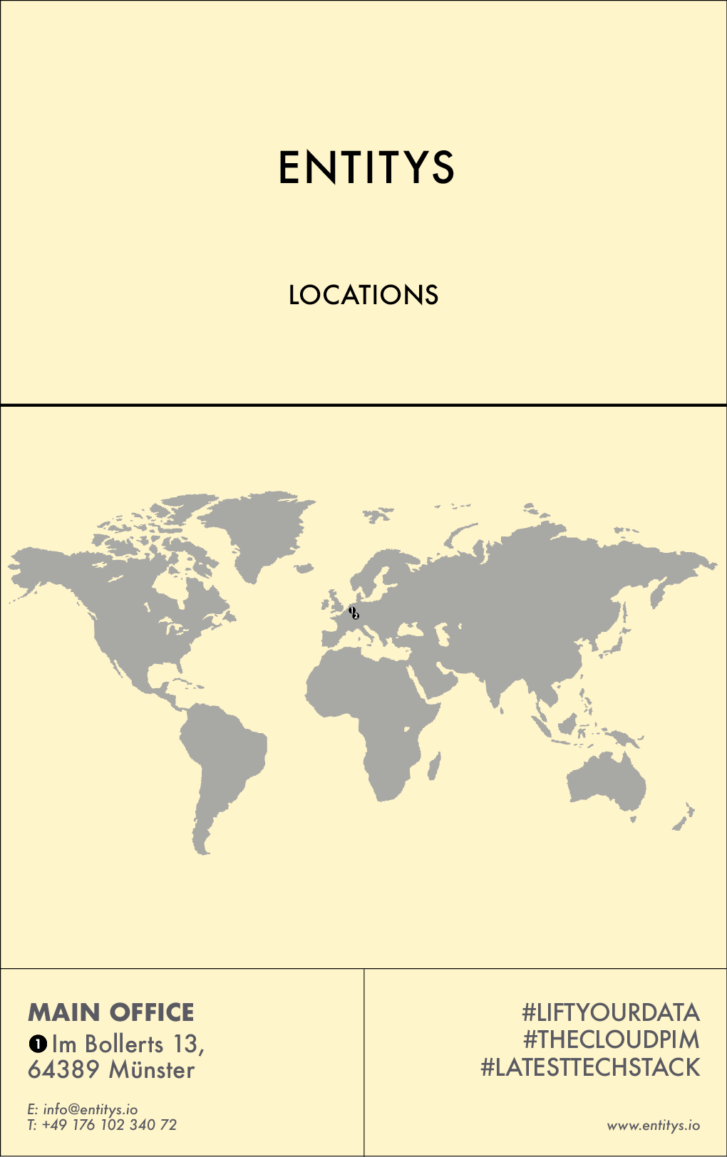 THE YELLOW PAGES | ENTITYS
