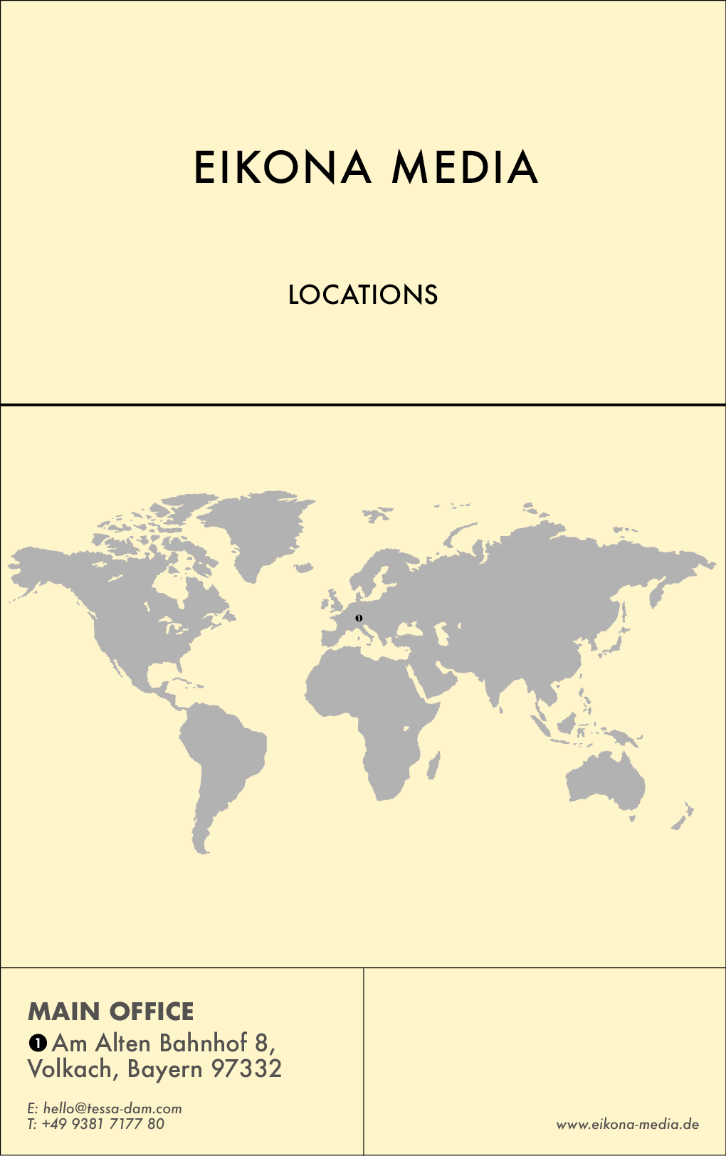 THE YELLOW PAGES | EIKONA MEDIA