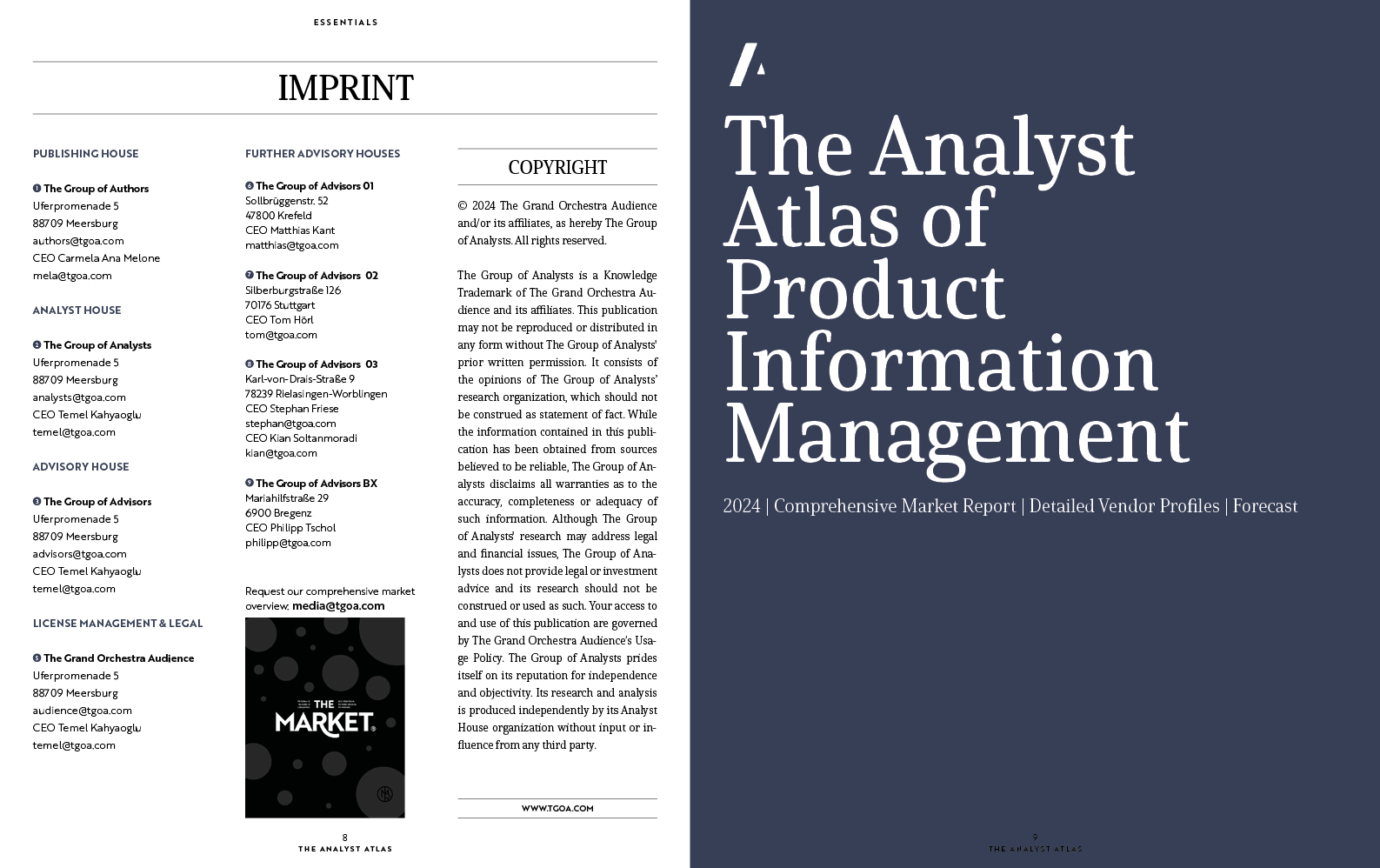 THE ANALYST ATLAS OF PIM