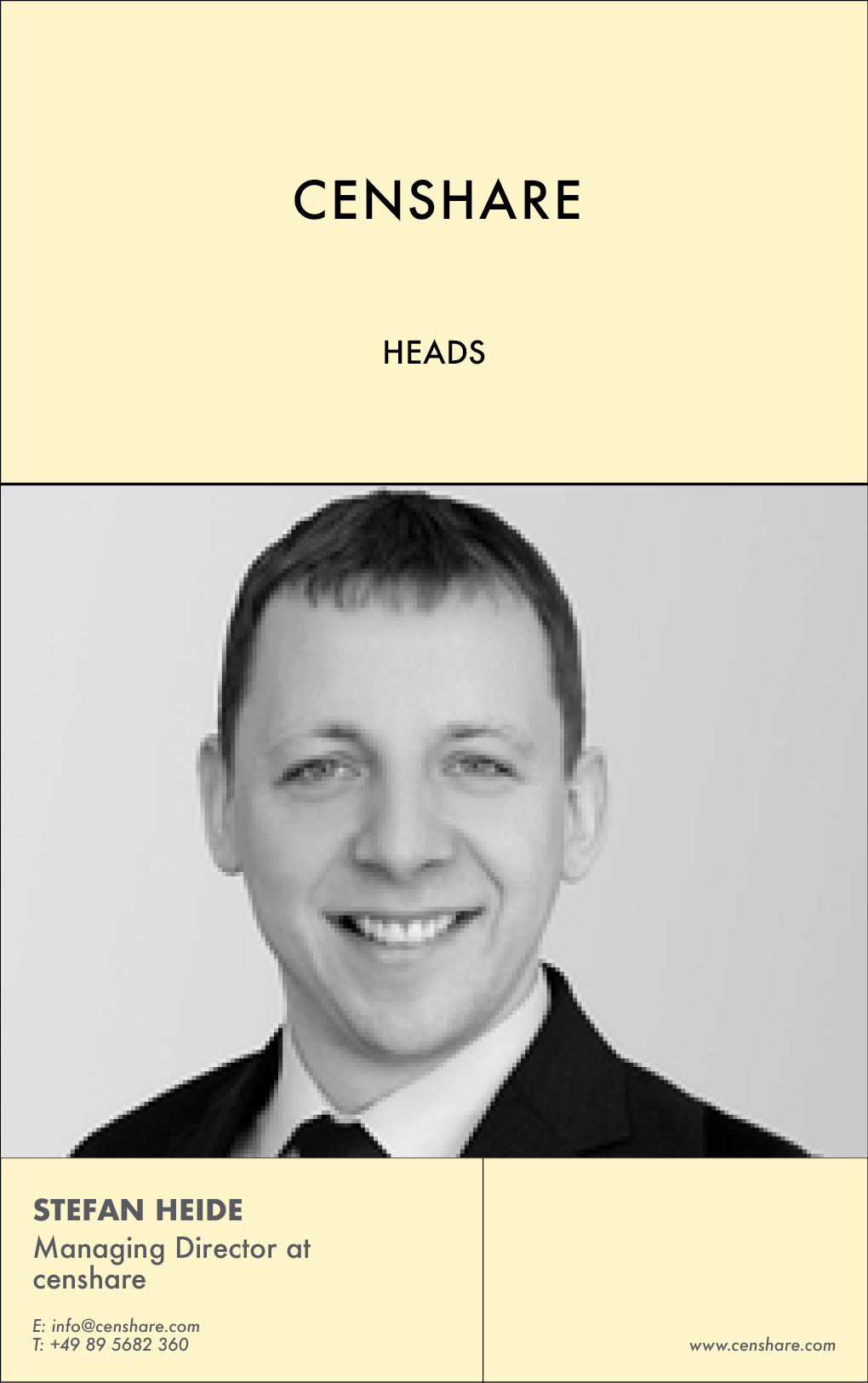 THE YELLOW PAGES | CENSHARE
