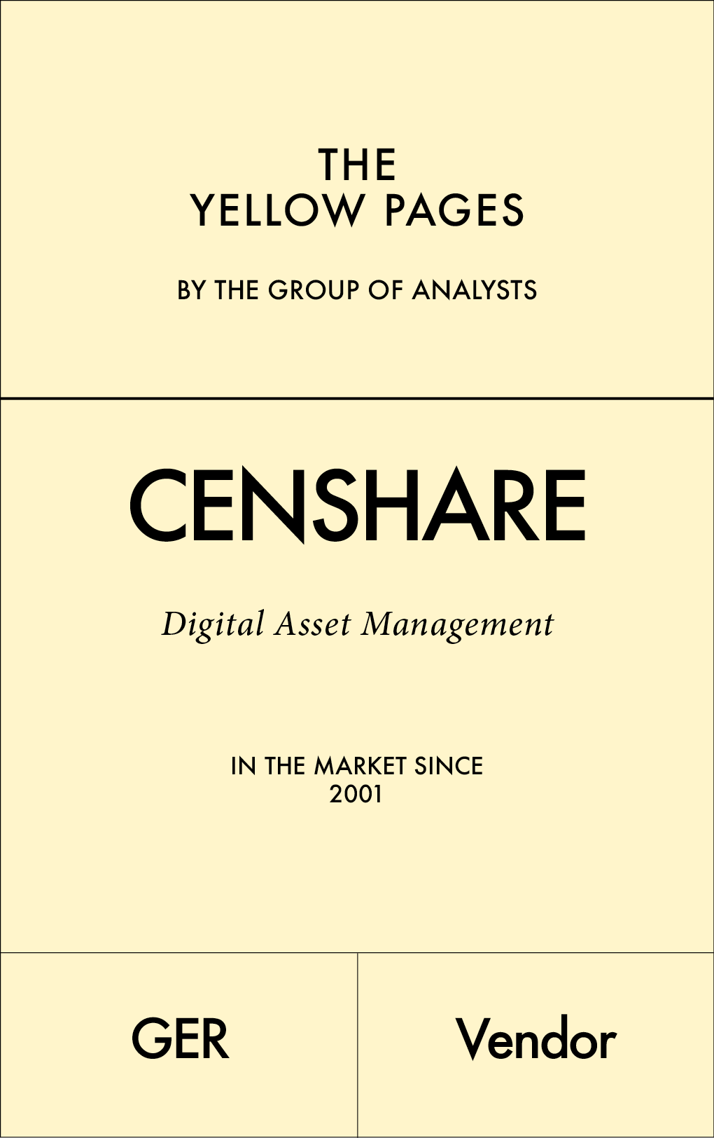 THE YELLOW PAGES | CENSHARE