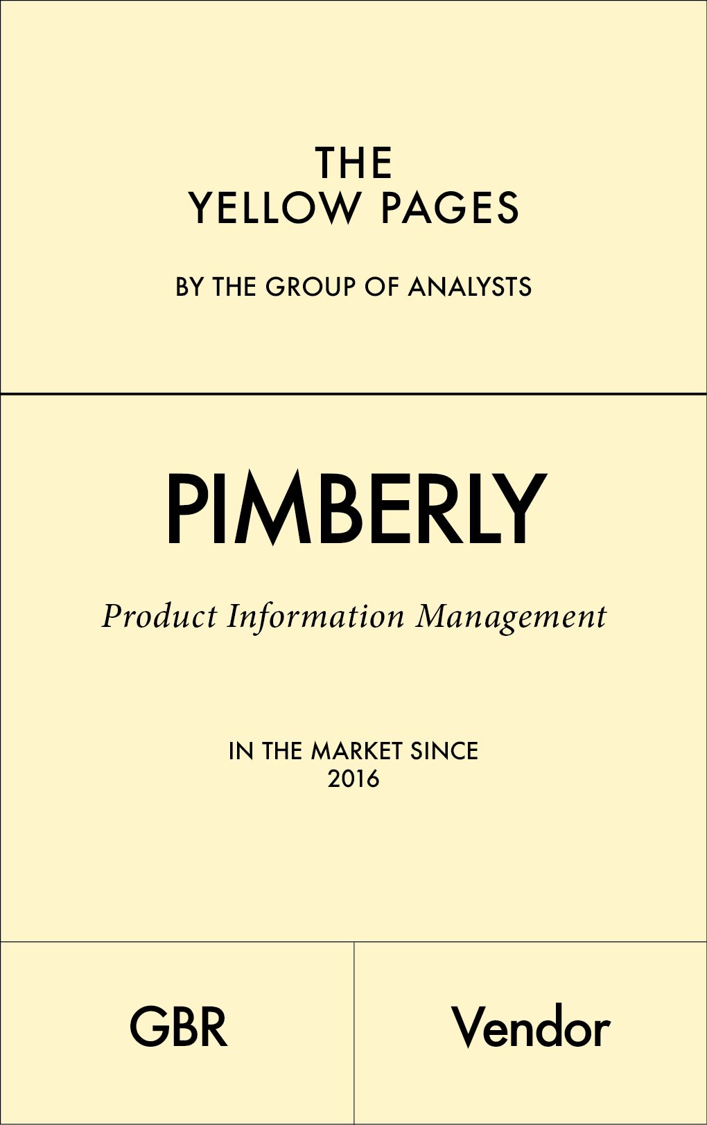 THE YELLOW PAGES | PIMBERLY