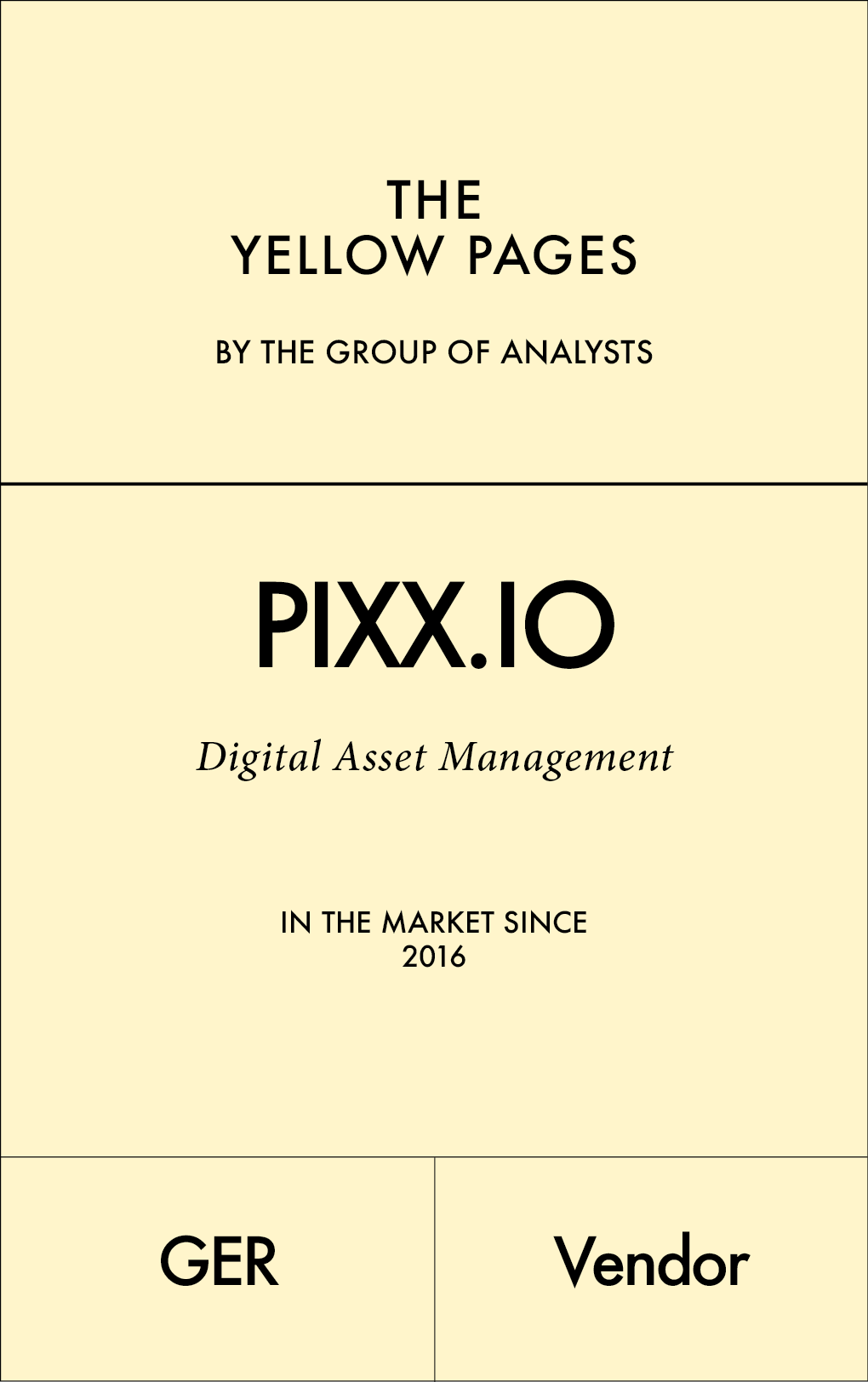 THE YELLOW PAGES | PIXX.IO