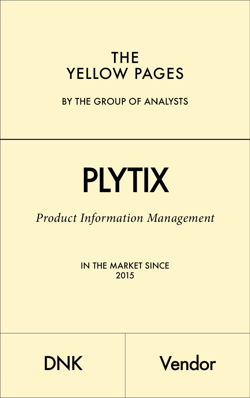 THE YELLOW PAGES | PLYTIX