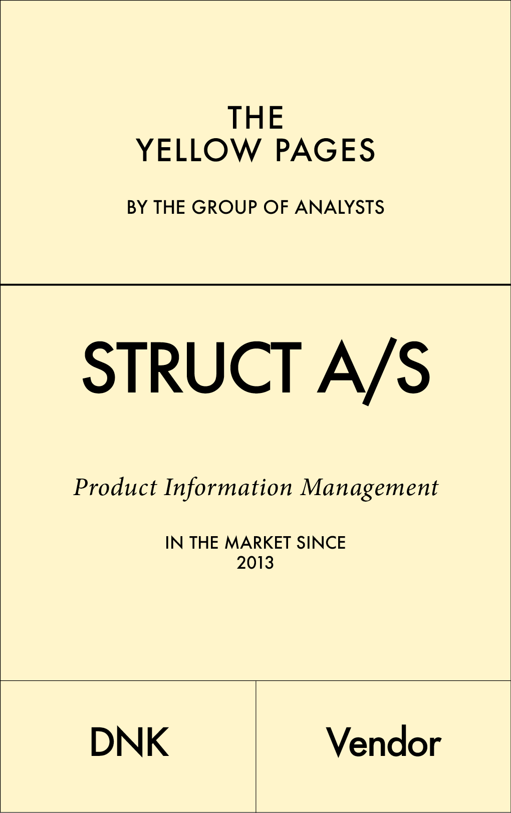 THE YELLOW PAGES | STRUCT A/S