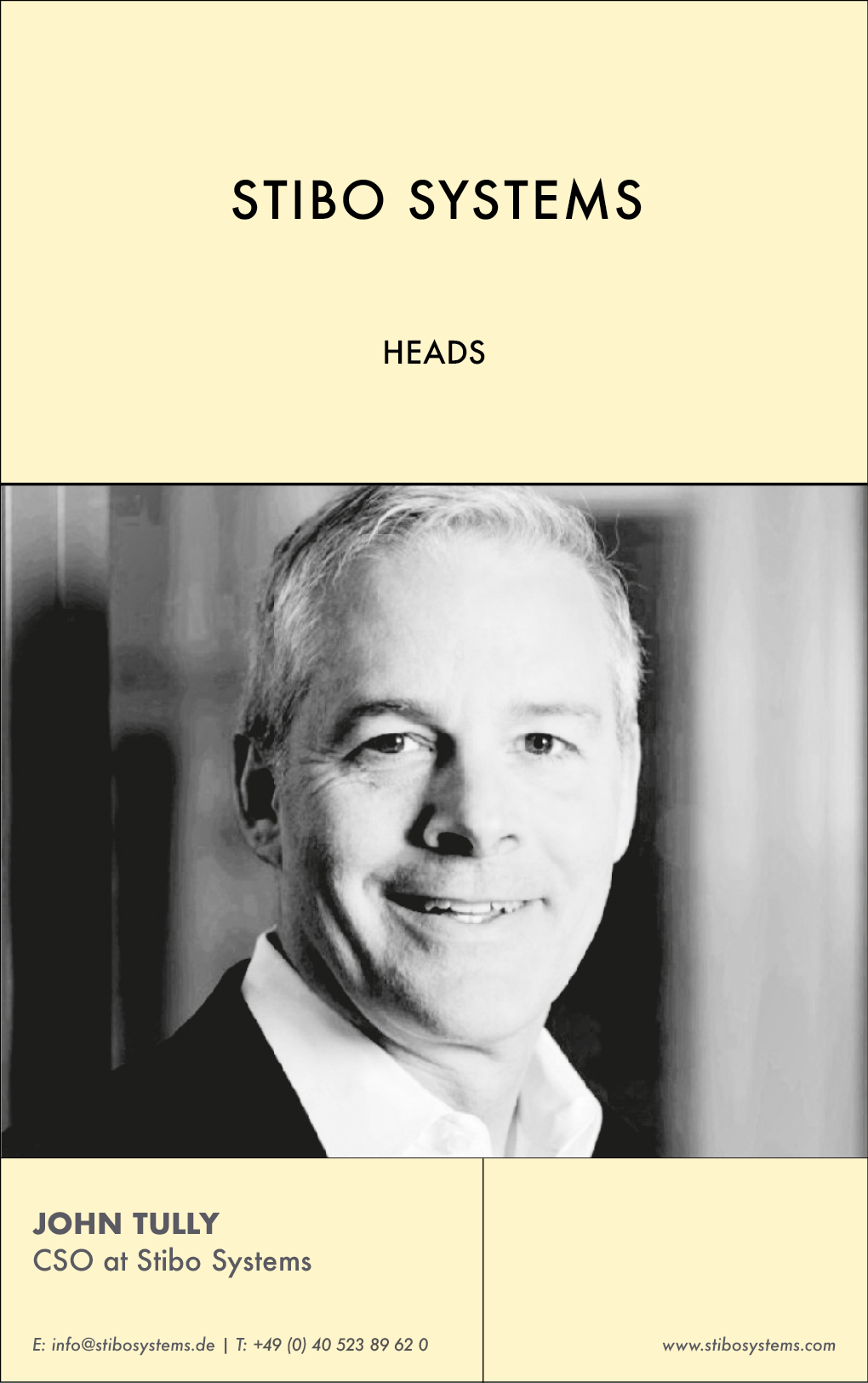 THE YELLOW PAGES | STIBO SYSTEMS