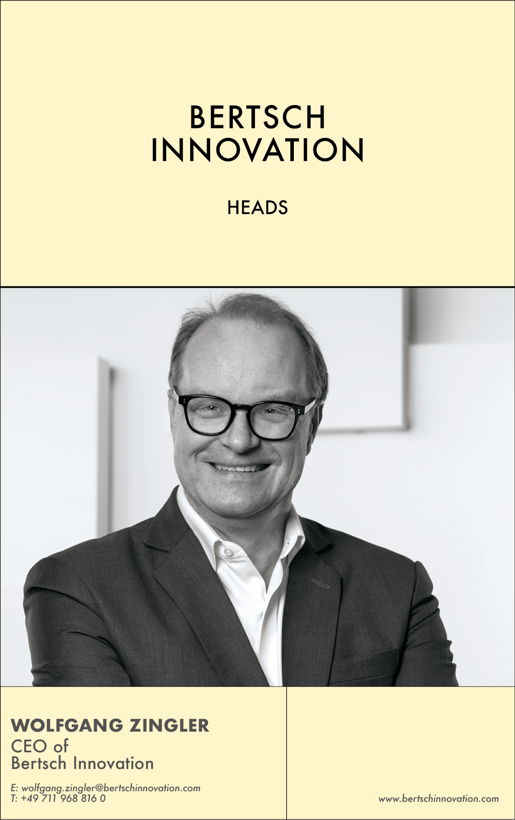 THE YELLOW PAGES | BERTSCH INNOVATION