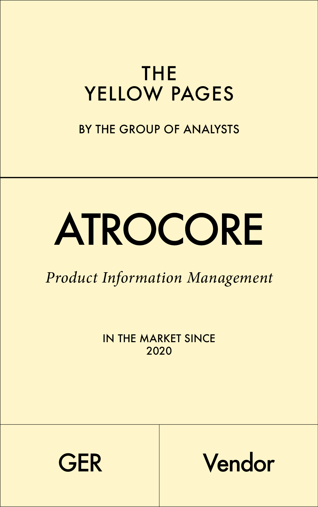 THE YELLOW PAGES | ATROCORE