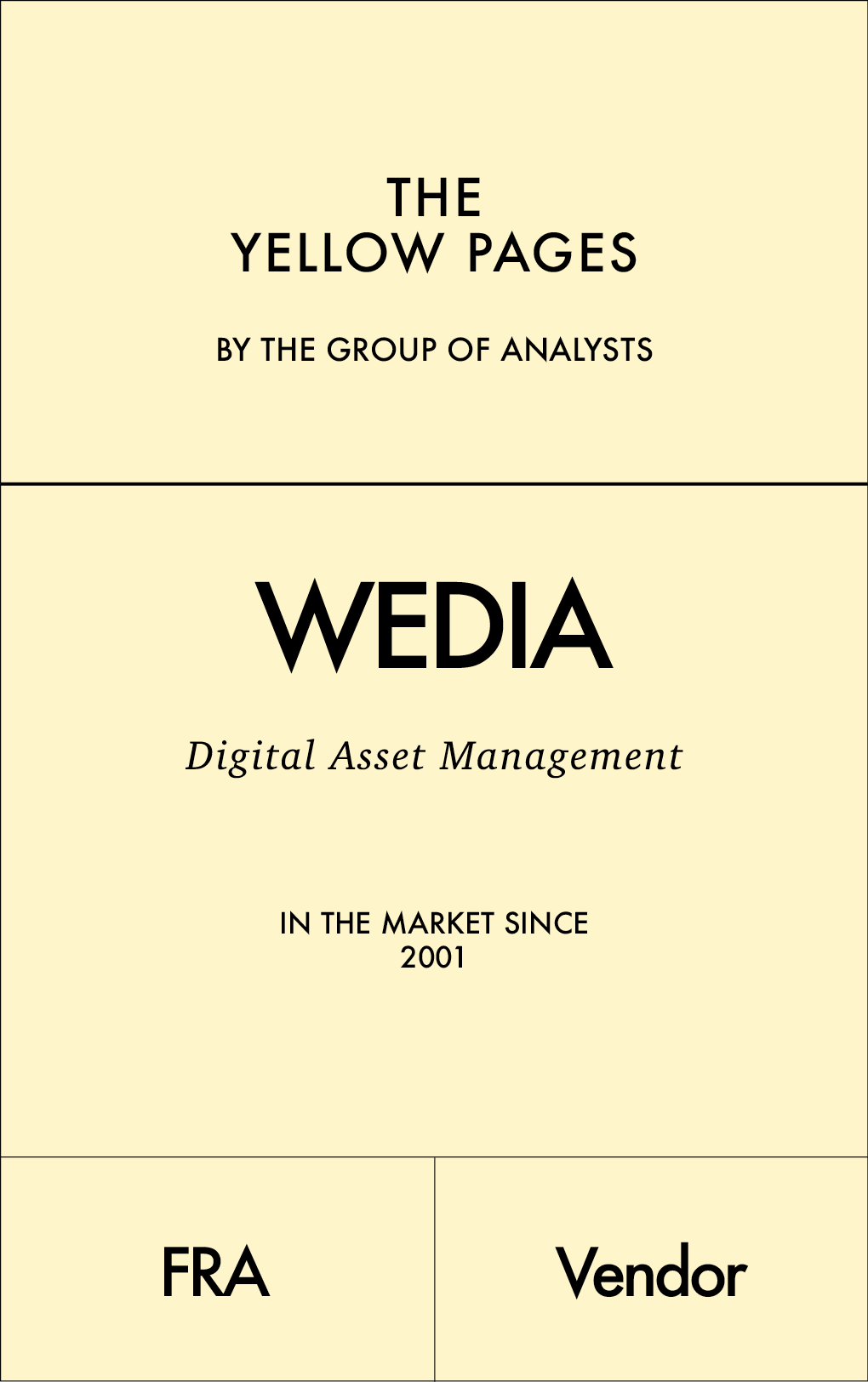 THE YELLOW PAGES | WEDIA